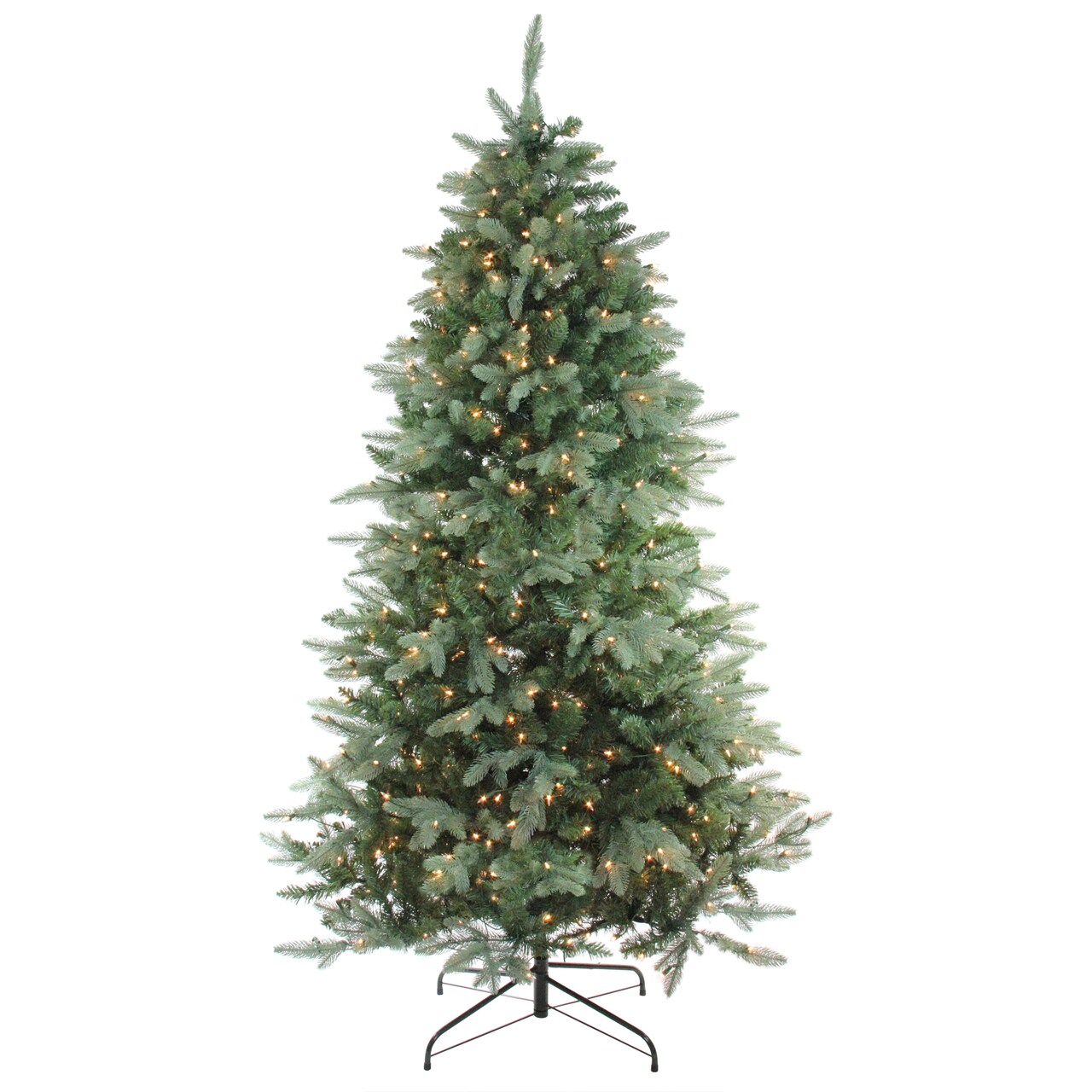 Northlight 7.5' Pre-Lit Washington Frasier Artificial Christmas Tree - Clear AlwaysLit Lights